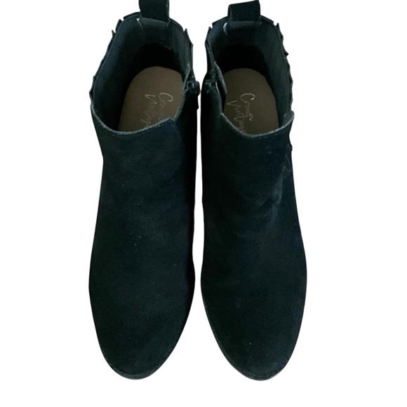 Crown Vintage Cindy Genuine Suede Ankle Booties Boots - Picture 9 of 13